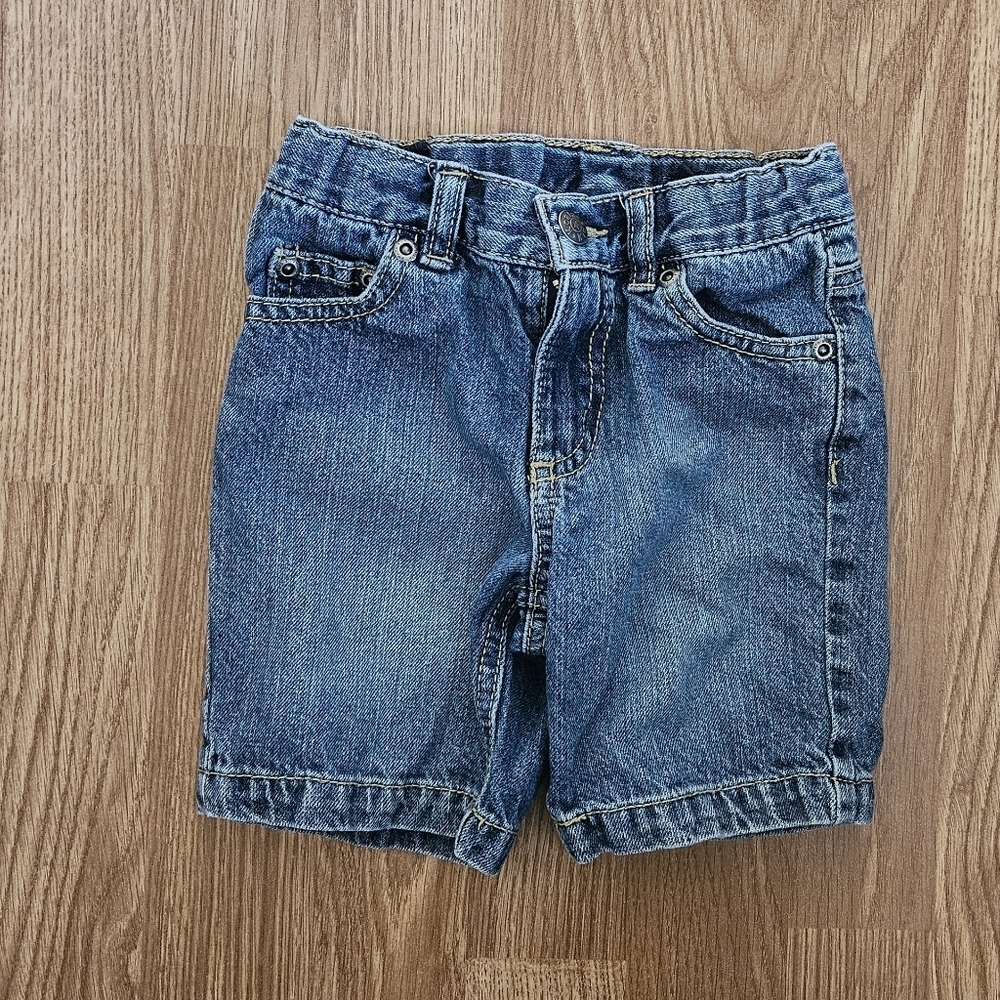 Classic Blue Denim Shorts for Kids